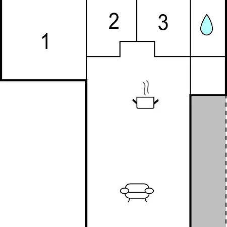 Awesome In With Wifi And 3 Bedrooms Prázdninový dům Beder
